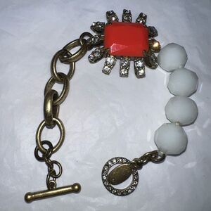 Ann Taylor Chunky Mixed Media Bracelet